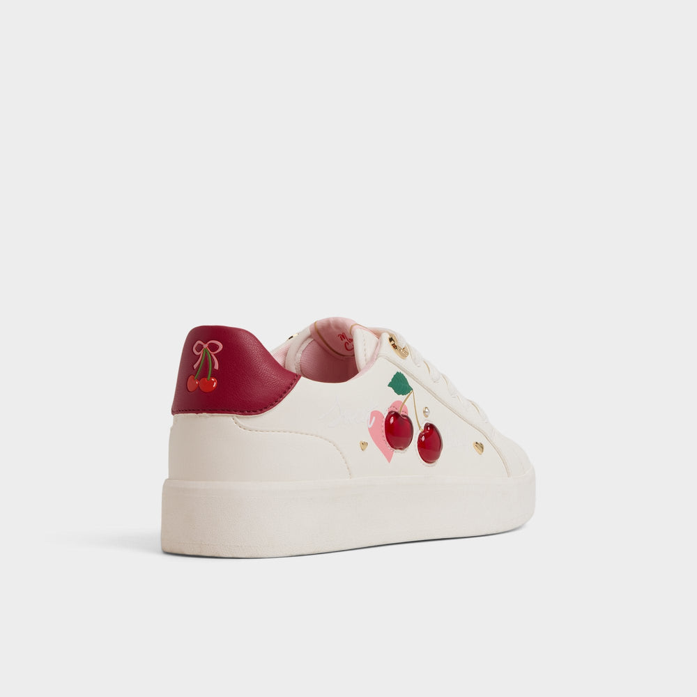 Aldo Cherrylove White Women's Low top sneakers - Low top sneaker, Platform Women