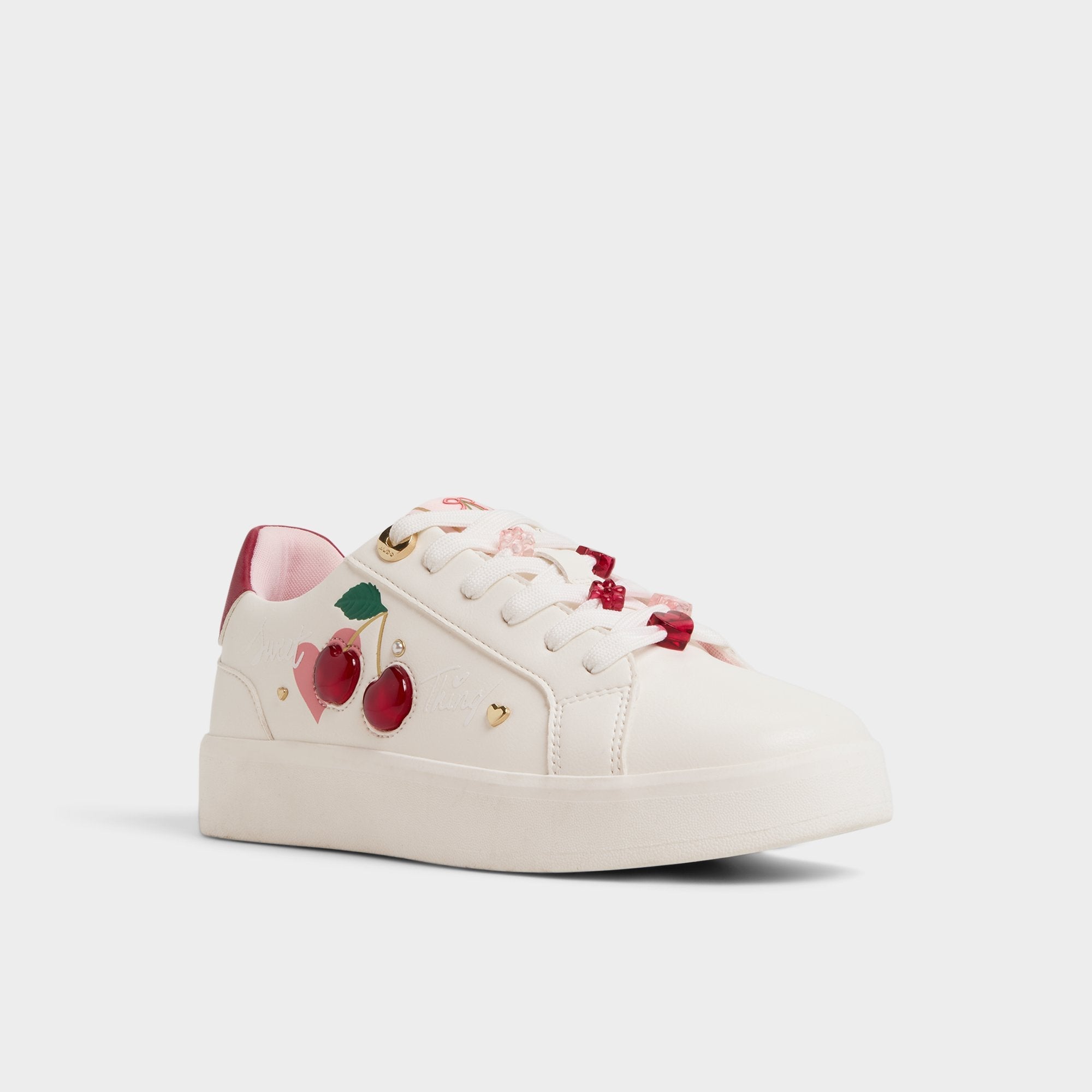 Aldo Cherrylove White Women's Low top sneakers - Low top sneaker, Platform Women
