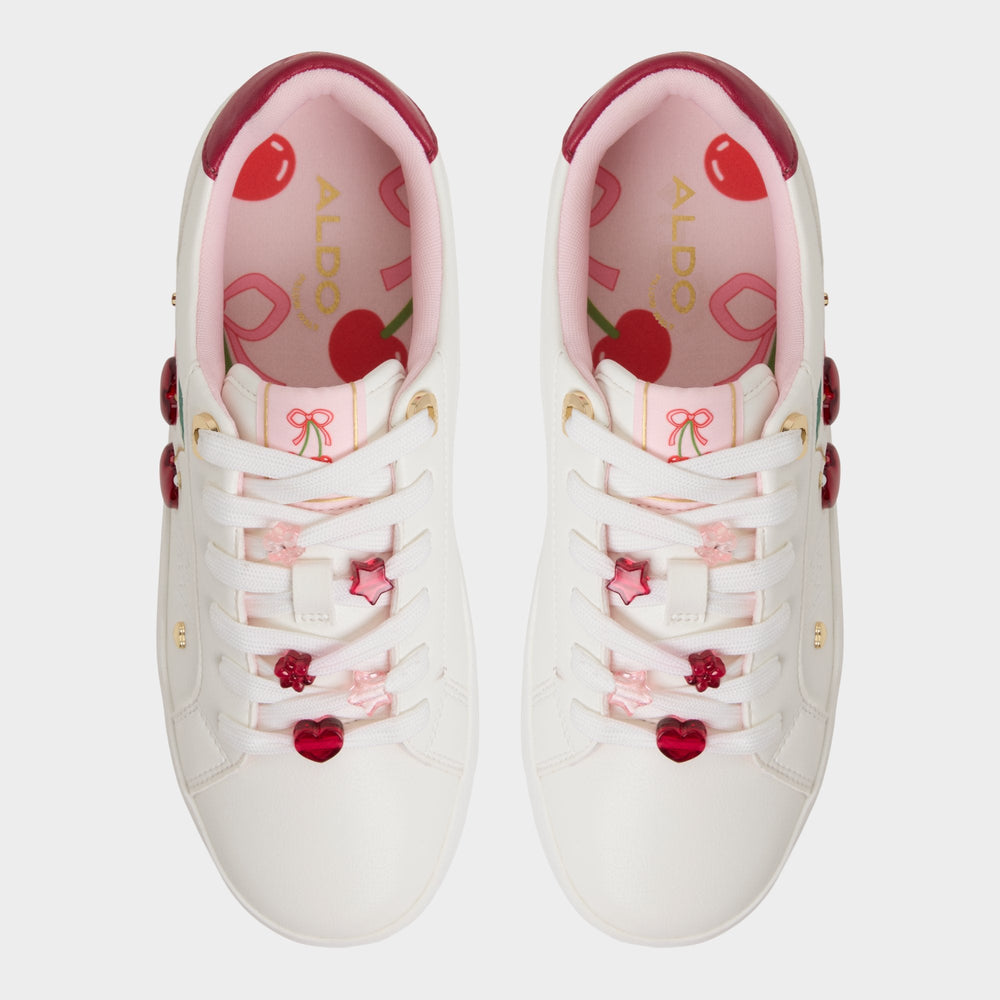 Aldo Cherrylove White Women's Low top sneakers - Low top sneaker, Platform Women