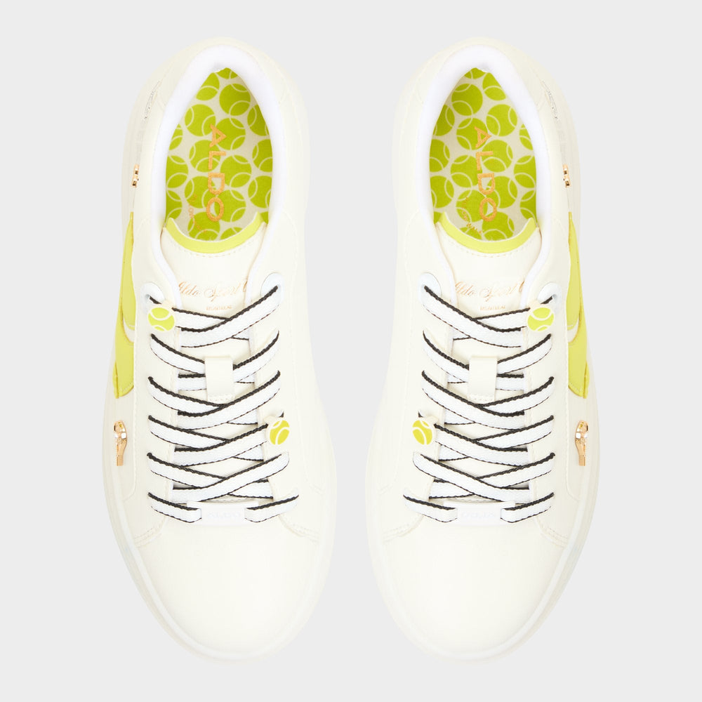 Aldo Clubchamp White Combo Women's Platform and wedge sneakers - Low top sneaker Women