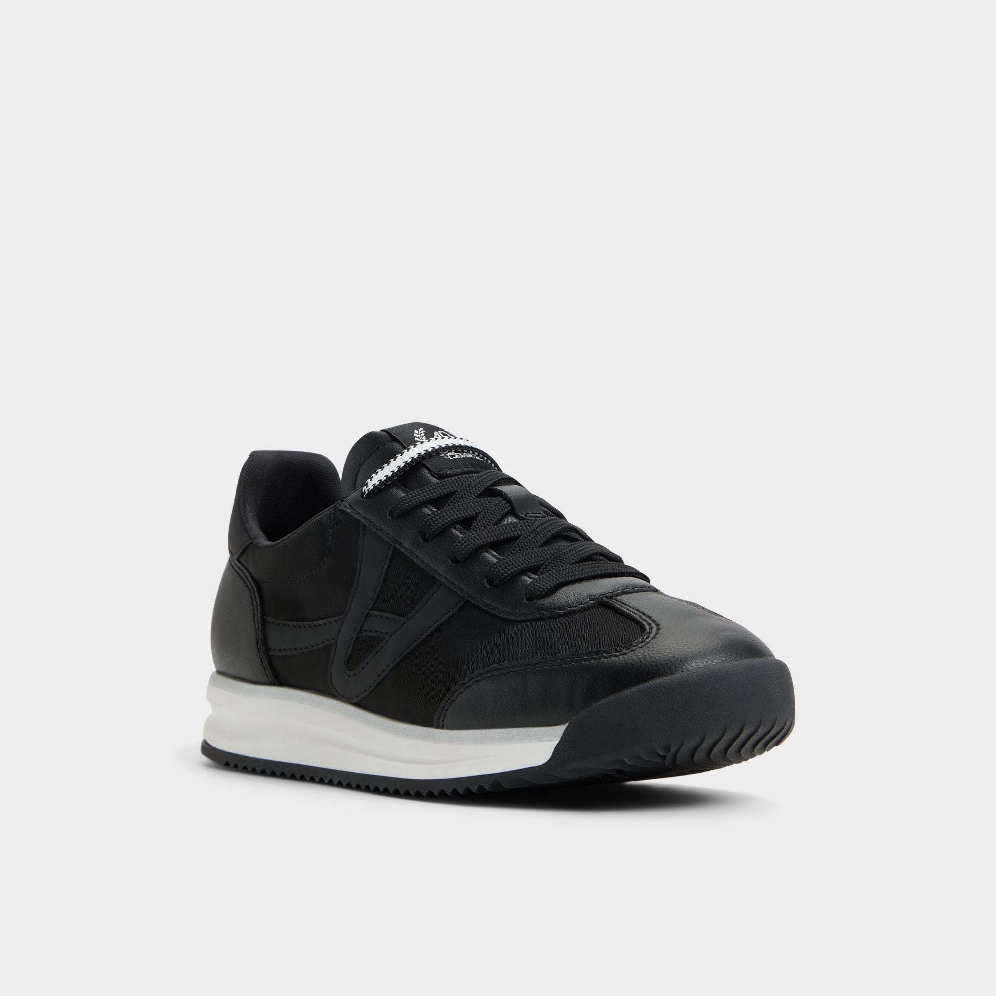 Aldo Stepcount Black Women's Low top sneakers - Jogger sneaker, Jogger sole Women