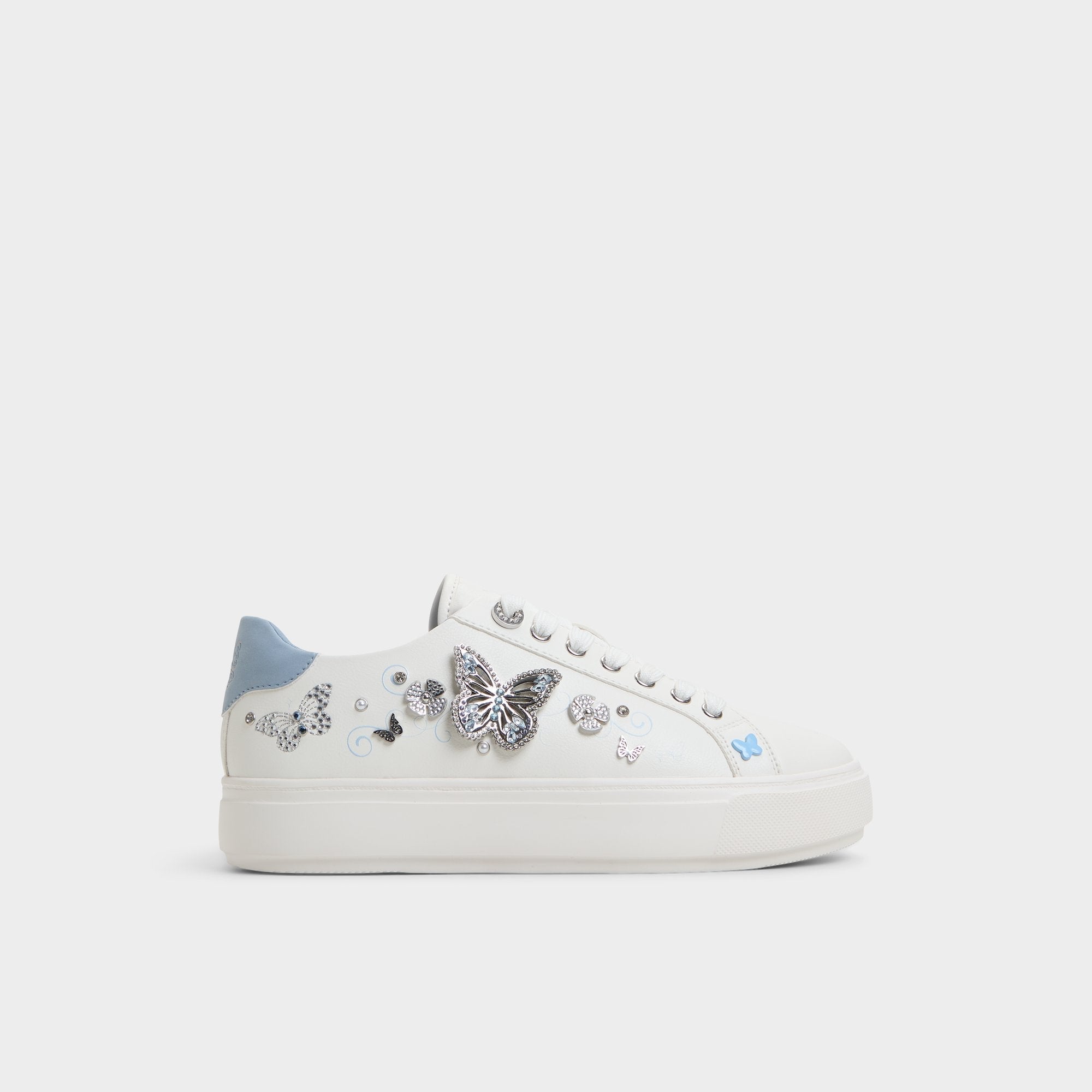 Aldo Saxony White/Multi Women's Platform and wedge sneakers - Low top sneaker Women