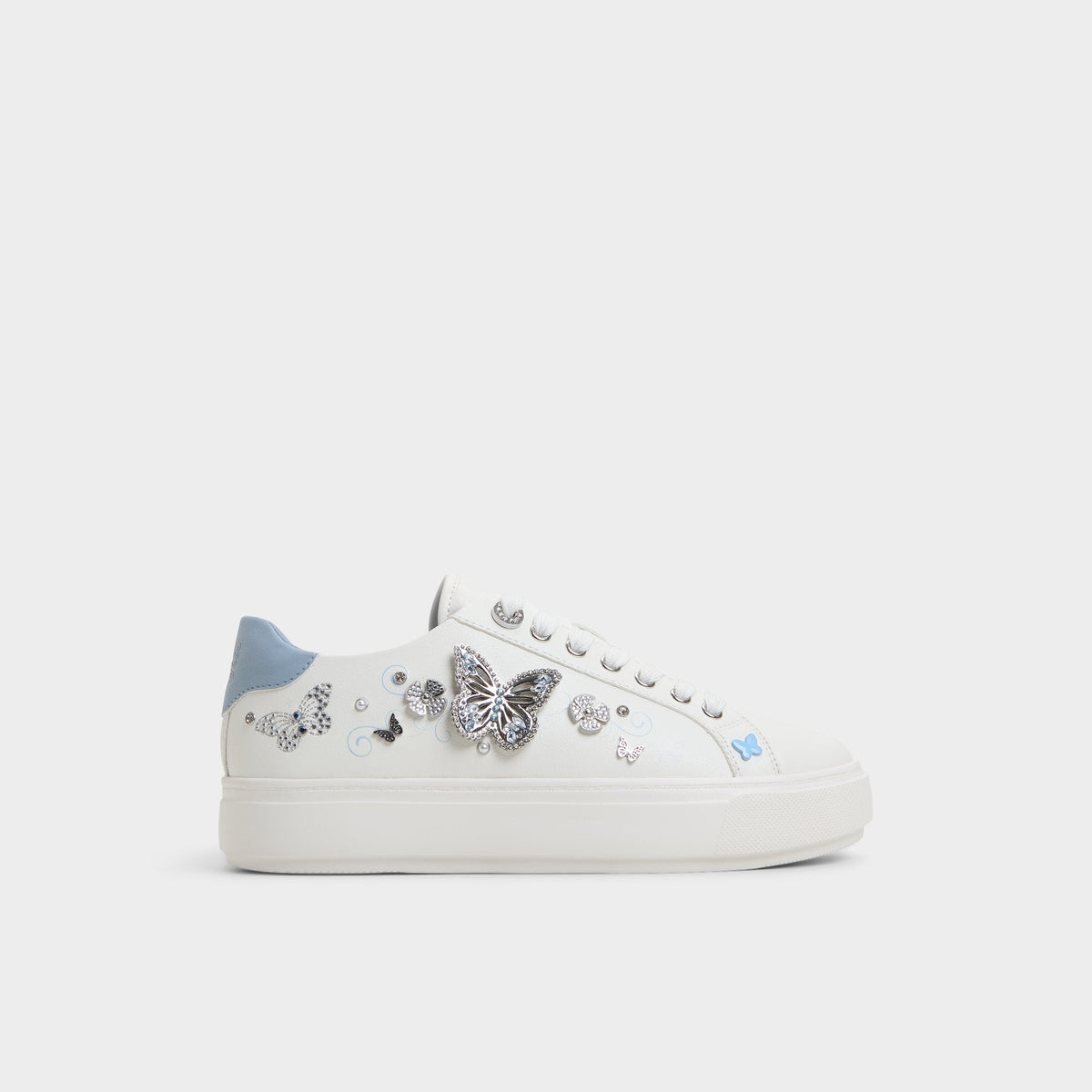 Aldo Saxony White/Multi Women's Platform and wedge sneakers - Low top sneaker Women