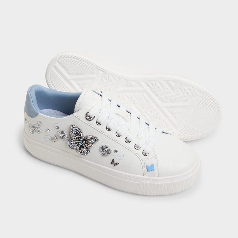 Aldo Saxony White/Multi Women's Platform and wedge sneakers - Low top sneaker Women