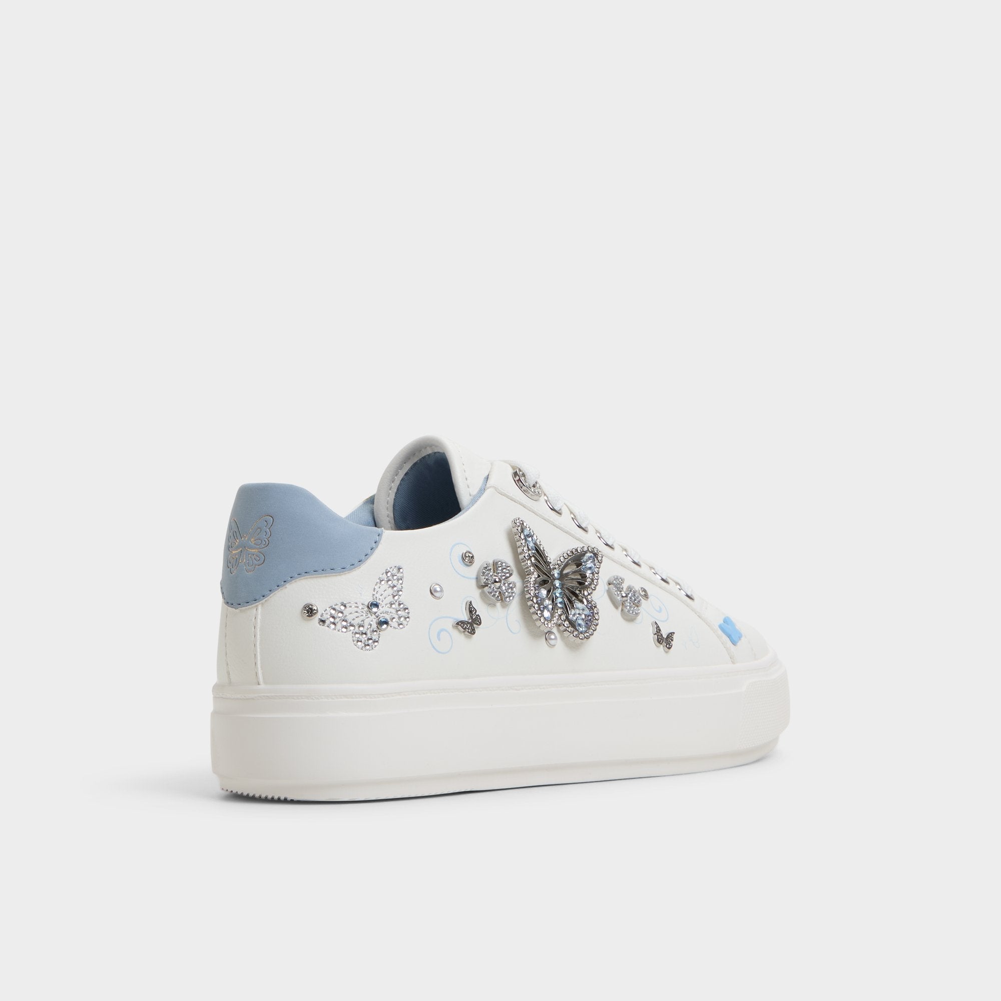 Aldo Saxony White/Multi Women's Platform and wedge sneakers - Low top sneaker Women