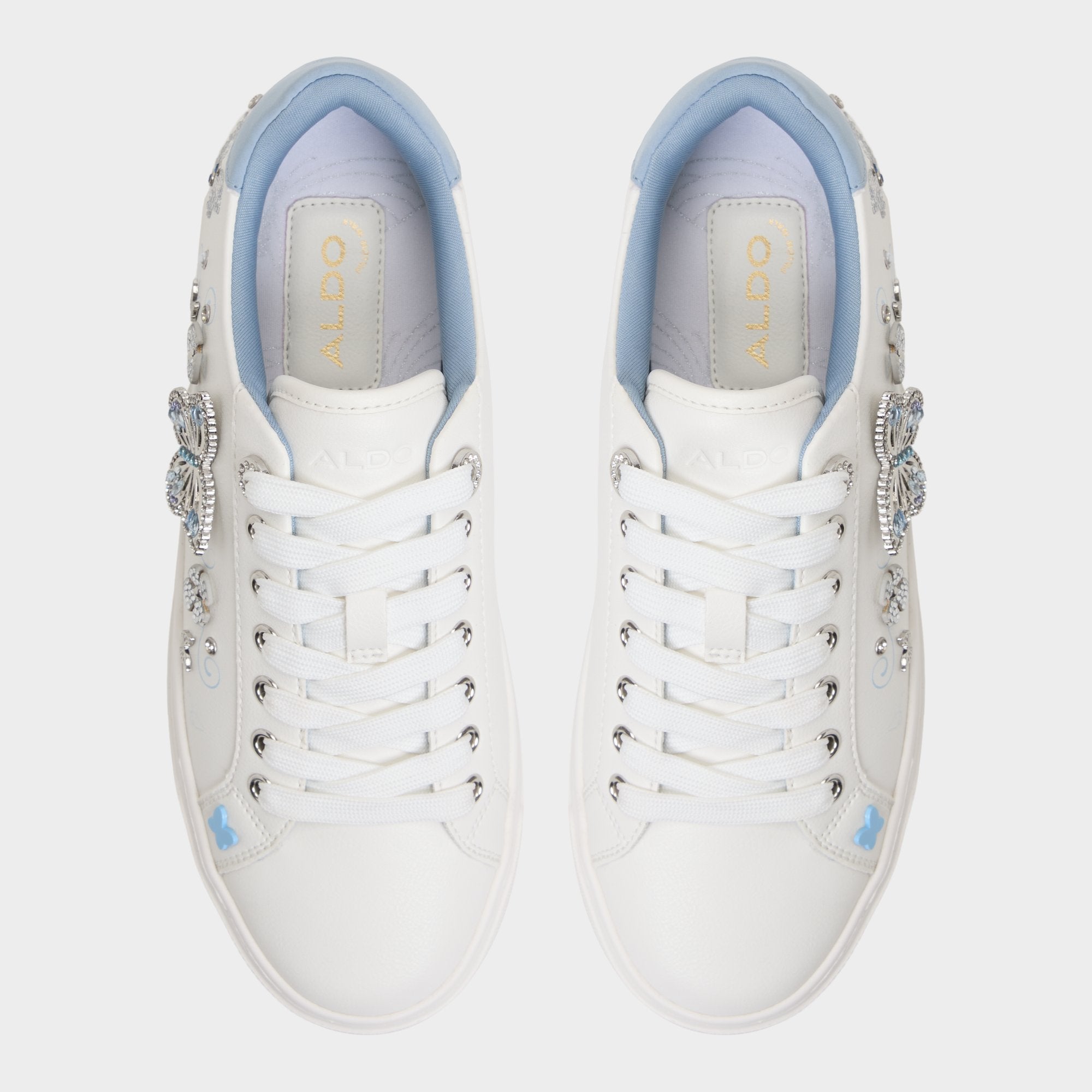 Aldo Saxony White/Multi Women's Platform and wedge sneakers - Low top sneaker Women