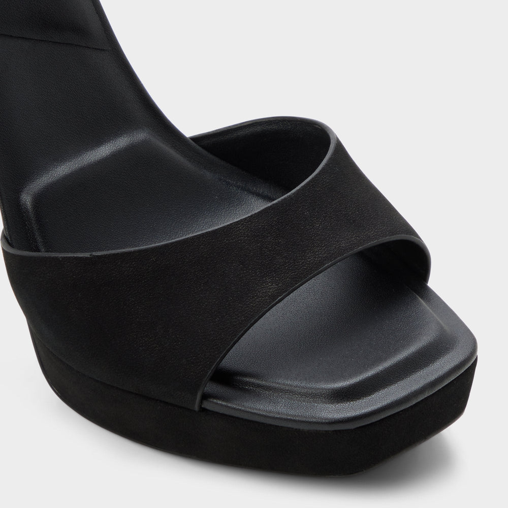 Aldo Medusa in Other Black 14266744 - Strappy heeled sandal, Platform Women|New