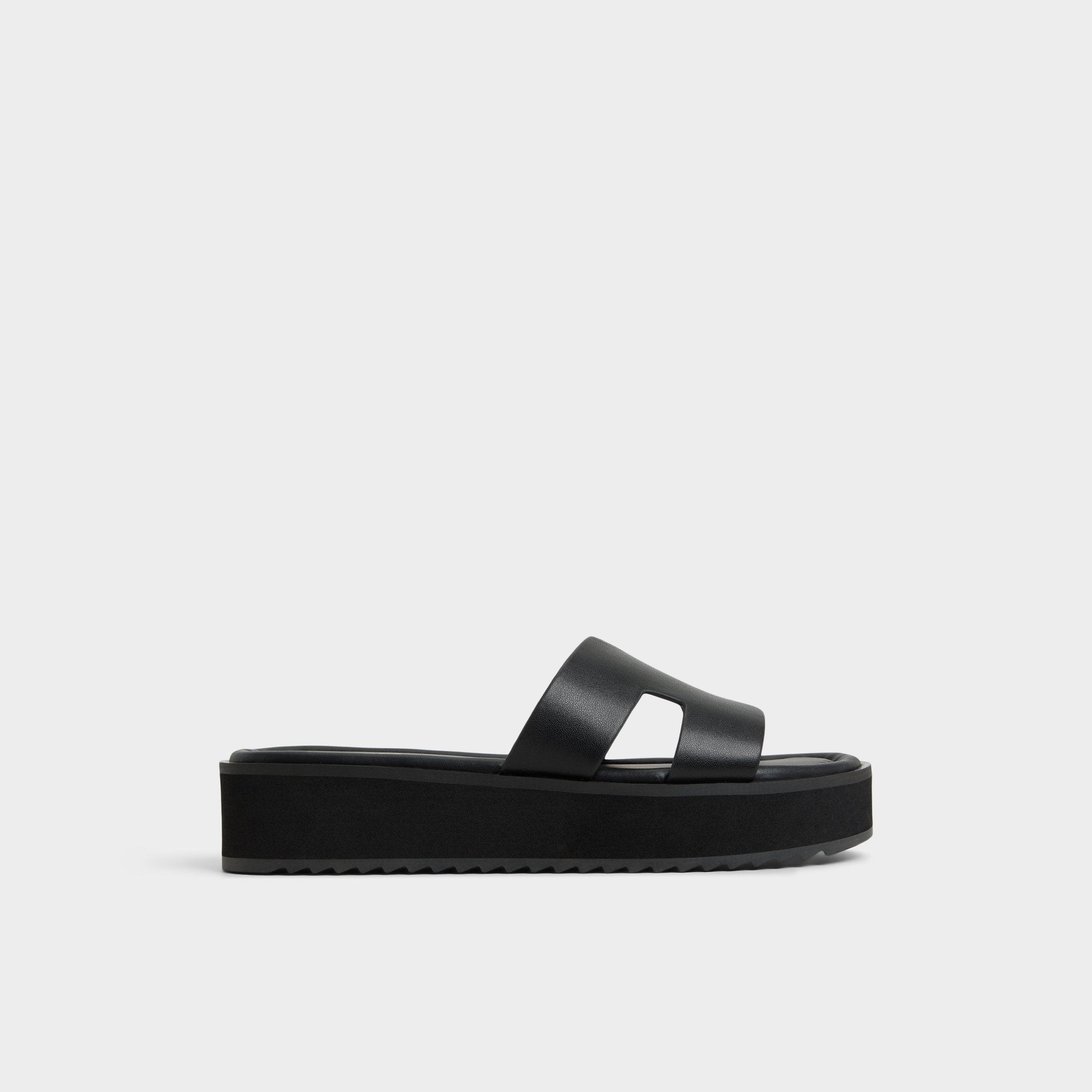 Aldo Anayelie in Black - Slide sandal, Platform Women|New