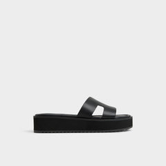 Aldo Anayelie in Black - Slide sandal, Platform Women|New