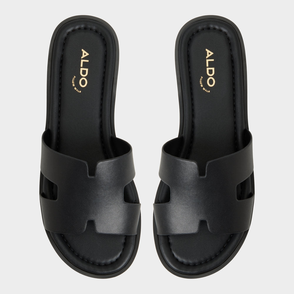 Aldo Anayelie in Black - Slide sandal, Platform Women|New