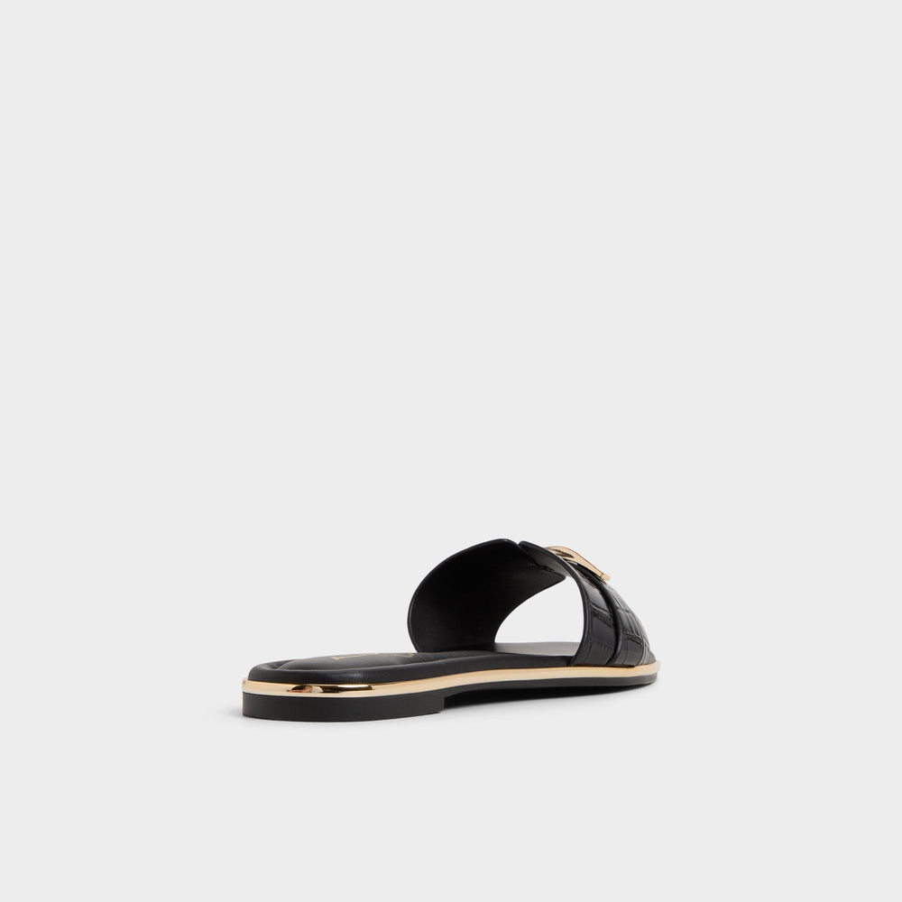 Aldo Darlina in Black - Slide sandal Women|New