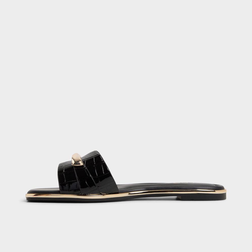 Aldo Darlina in Black - Slide sandal Women|New