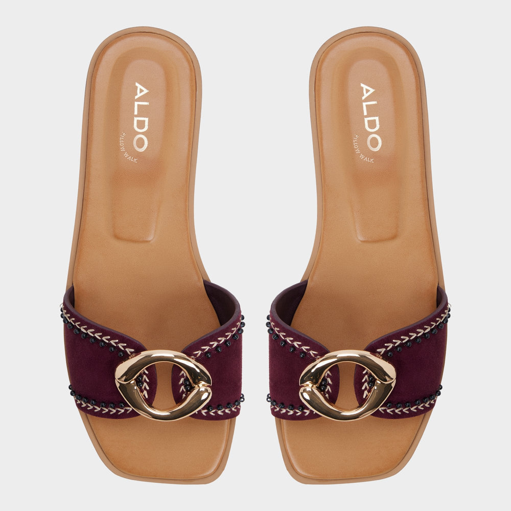 Aldo Biggin in Bordo - Slide sandal Women