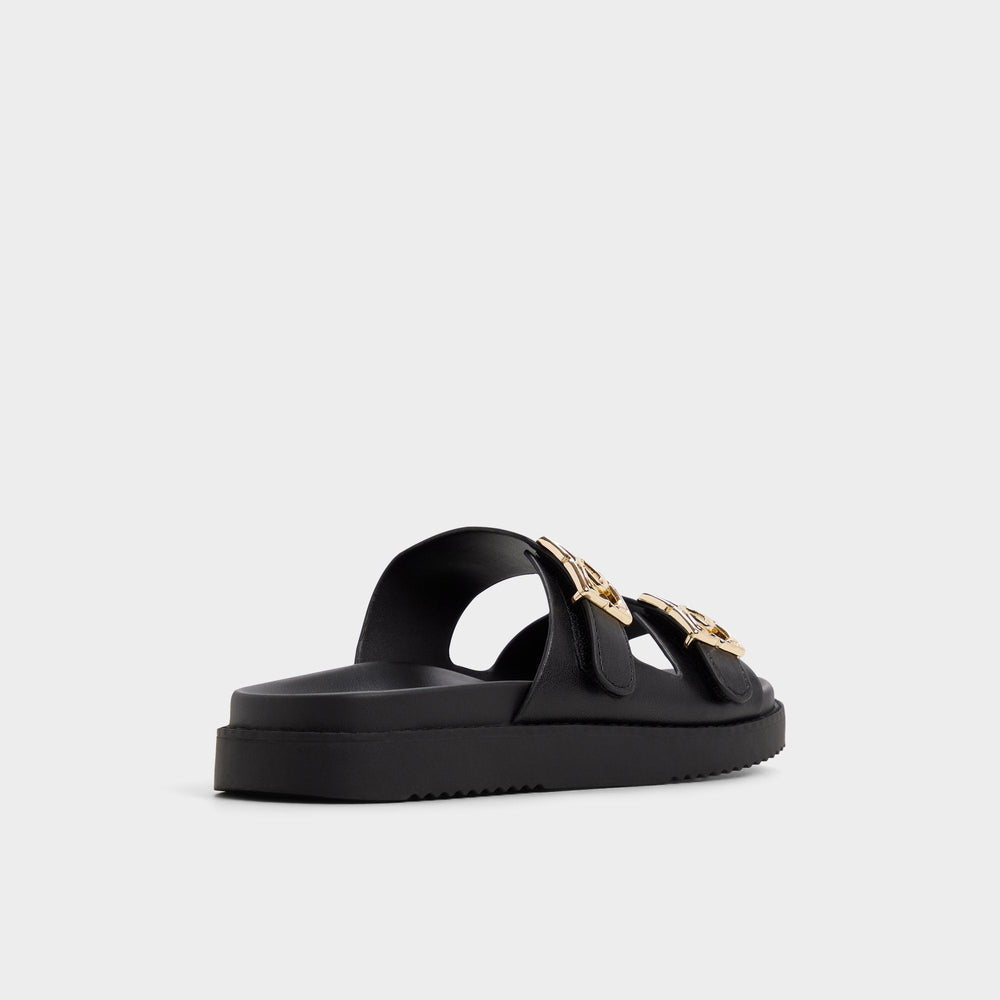 Aldo Mungos in Black - Footbed sandal, Footbed sandal Women|New