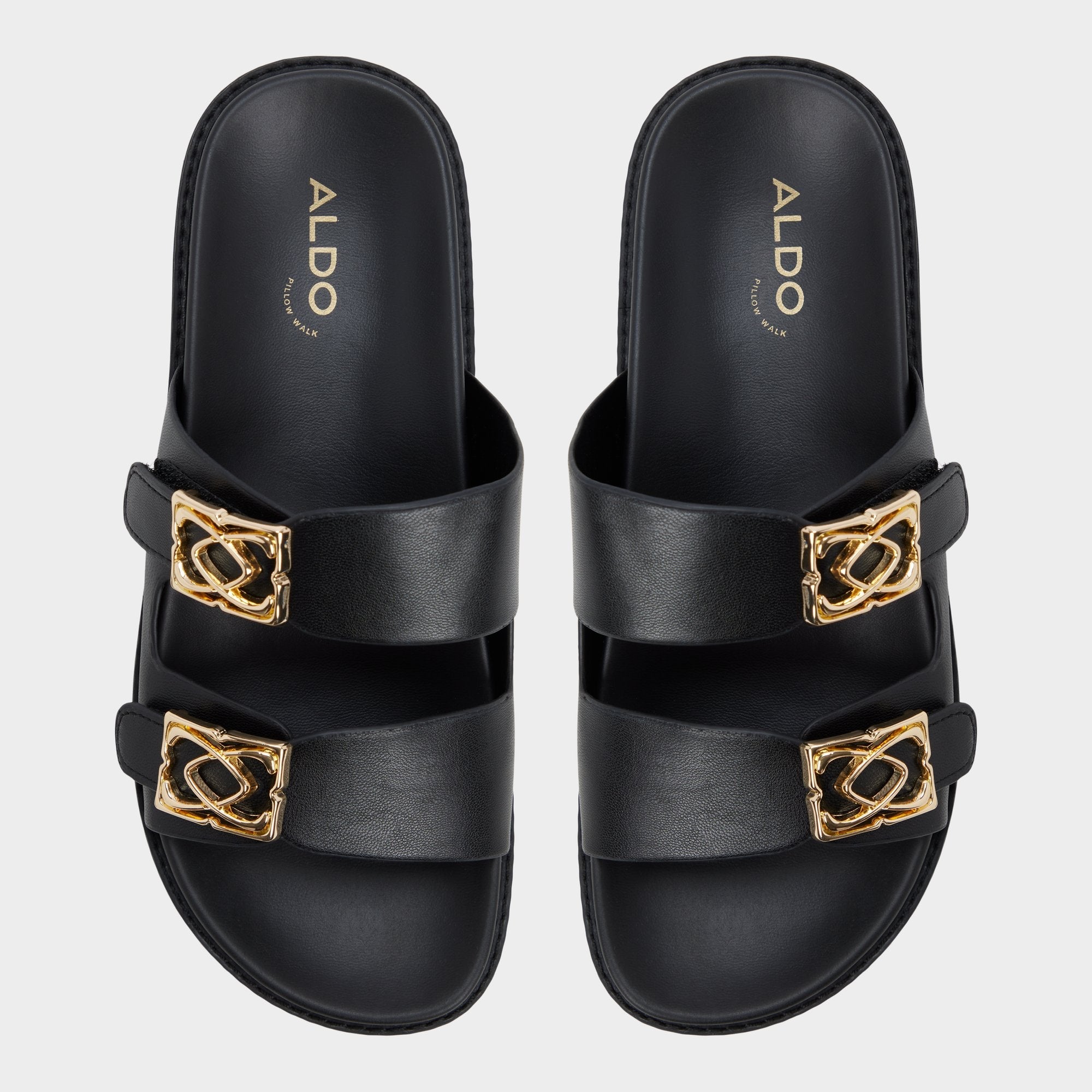 Aldo Mungos in Black - Footbed sandal, Footbed sandal Women|New