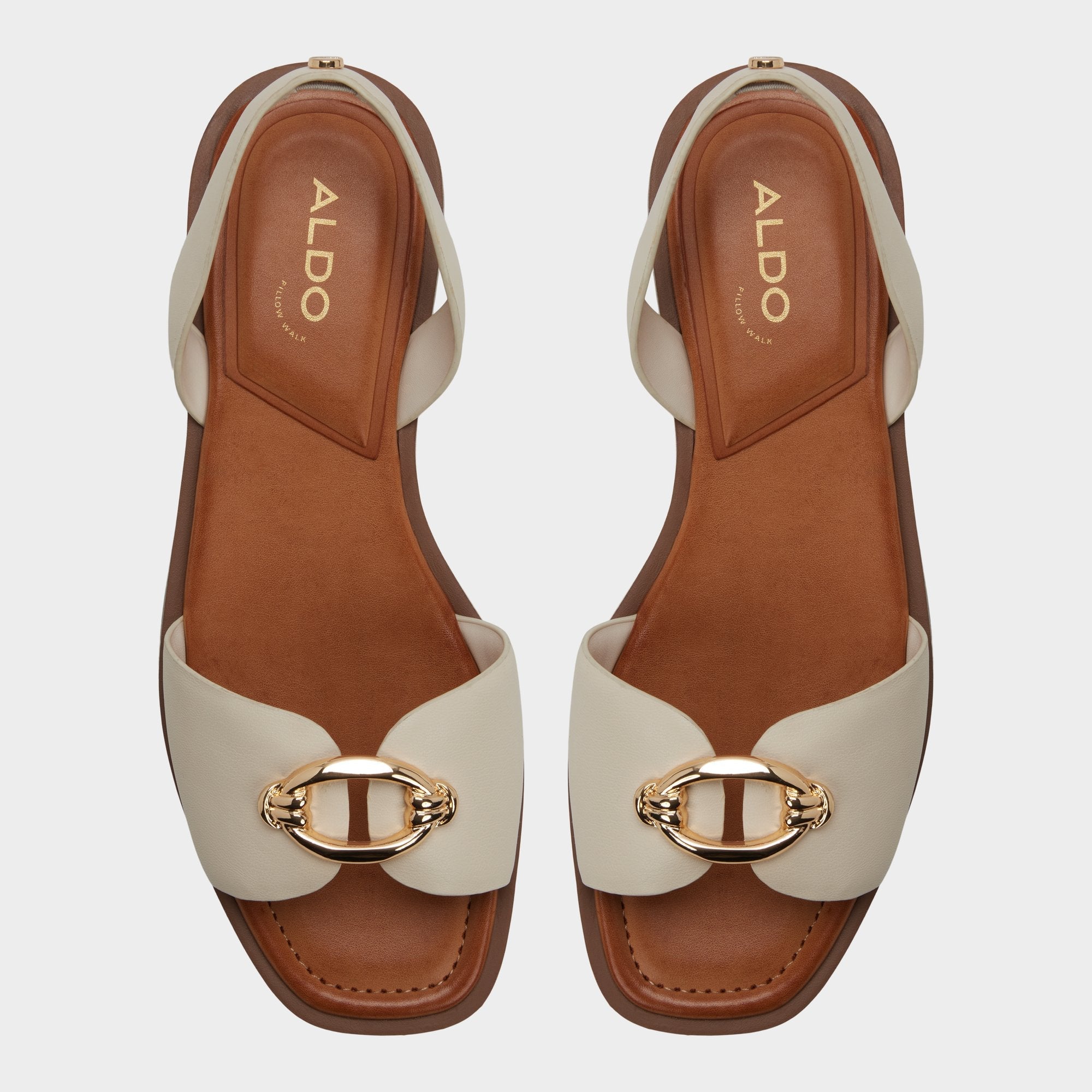 Aldo Calelian in Other White - Flat sandal Women|New