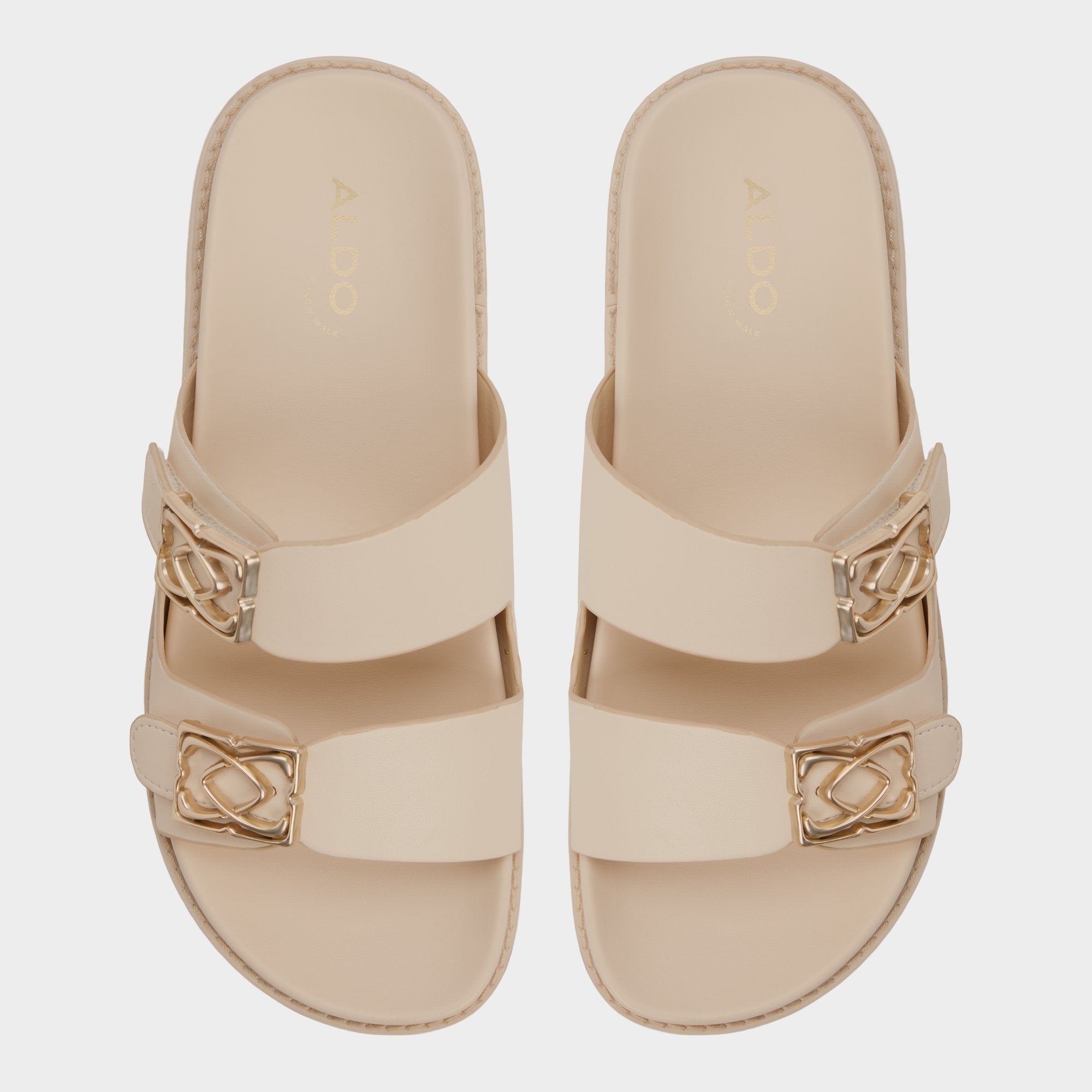 Aldo Mungos in Cream - Footbed sandal, Footbed sandal Women|New