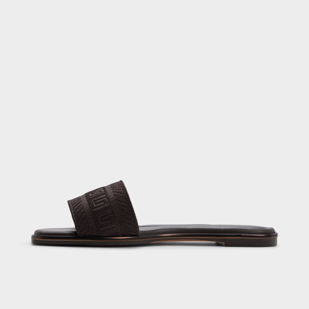 Aldo Oceania in Dark Brown 14298155 - Slide sandal Women|New