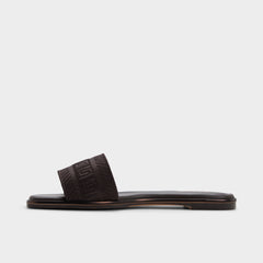 Aldo Oceania in Dark Brown 14298155 - Slide sandal Women|New