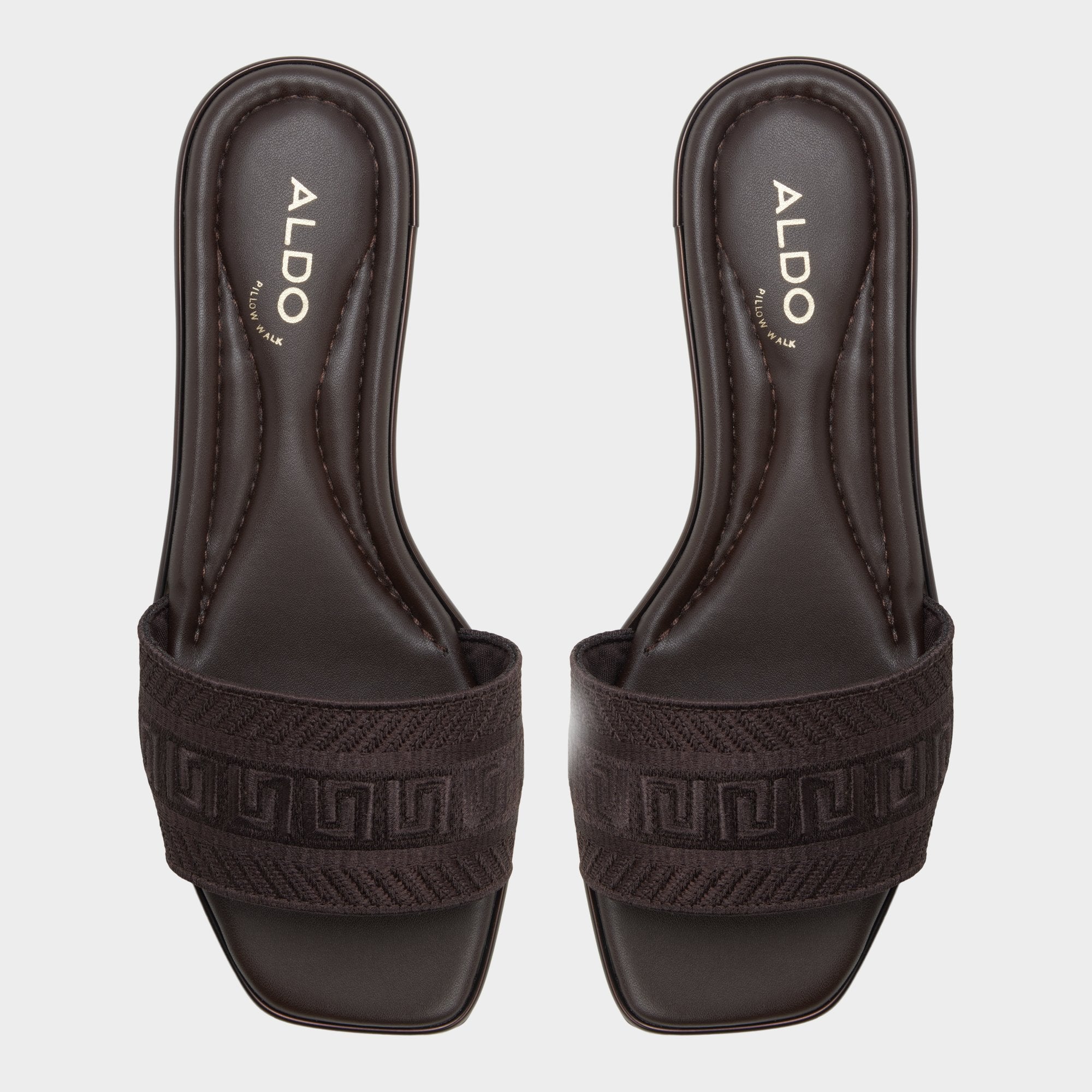 Aldo Oceania in Dark Brown 14298155 - Slide sandal Women|New