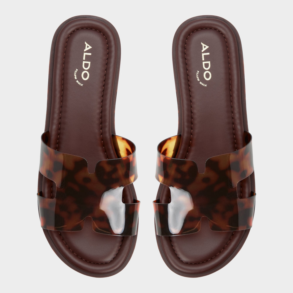 Aldo Anayelie in Open Brown - Slide sandal, Platform Women|New