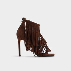 Aldo Nahana in Dark Brown - Strappy heeled sandal, Stiletto heel Women|New