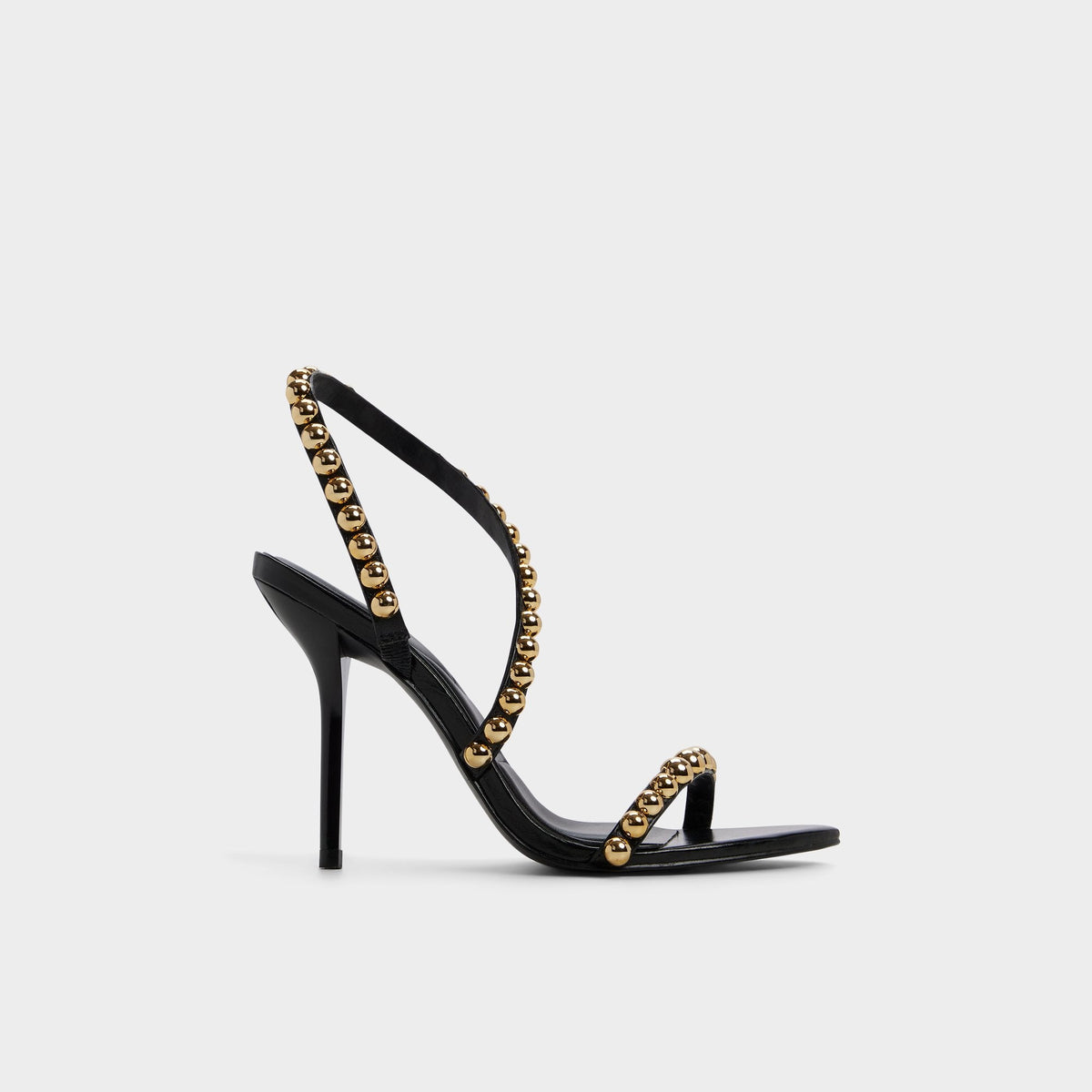 Aldo Attey in Black - Strappy heeled sandal, Stiletto heel Women