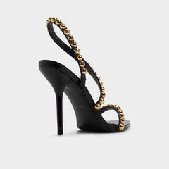 Aldo Attey in Black - Strappy heeled sandal, Stiletto heel Women