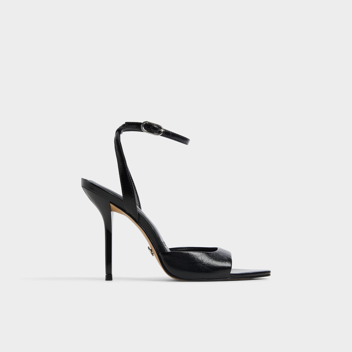 Aldo Forevermore Black Women's Strappy sandals - Strappy heeled sandal, Stiletto heel Women