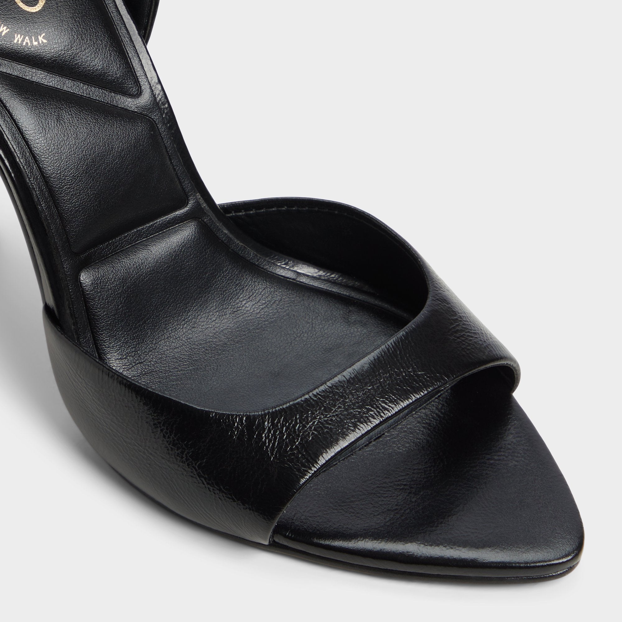 Aldo Forevermore Black Women's Strappy sandals - Strappy heeled sandal, Stiletto heel Women