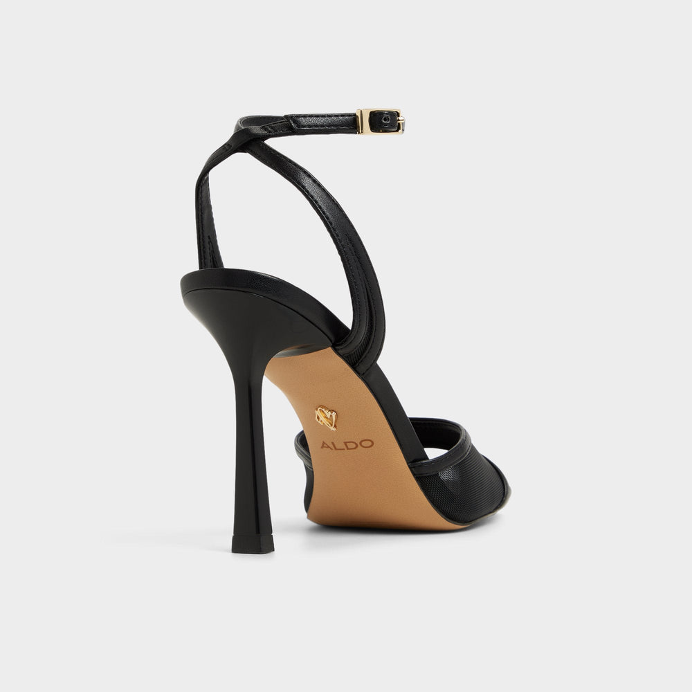 Aldo Sharra in Black 14119591 - Strappy heeled sandal, Stiletto heel Women