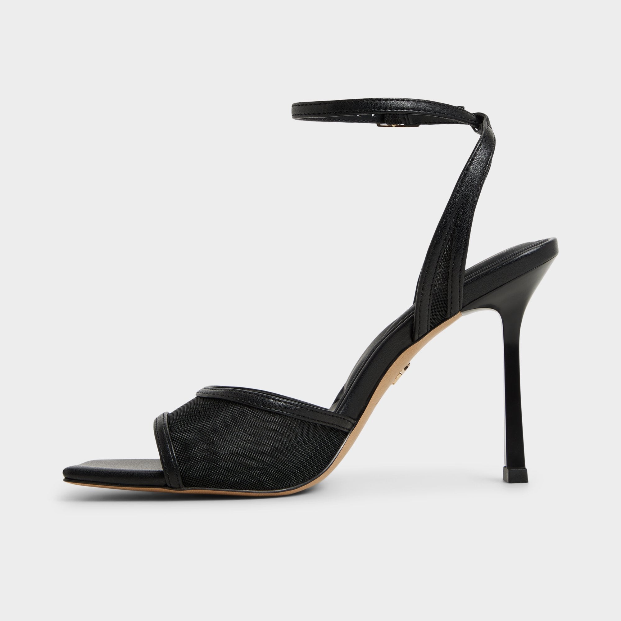 Aldo Sharra in Black 14119591 - Strappy heeled sandal, Stiletto heel Women