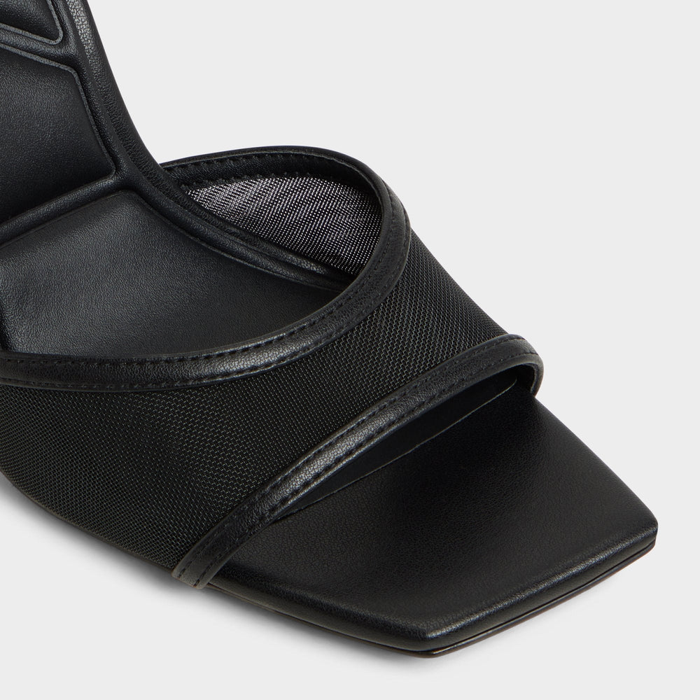 Aldo Sharra in Black 14119591 - Strappy heeled sandal, Stiletto heel Women