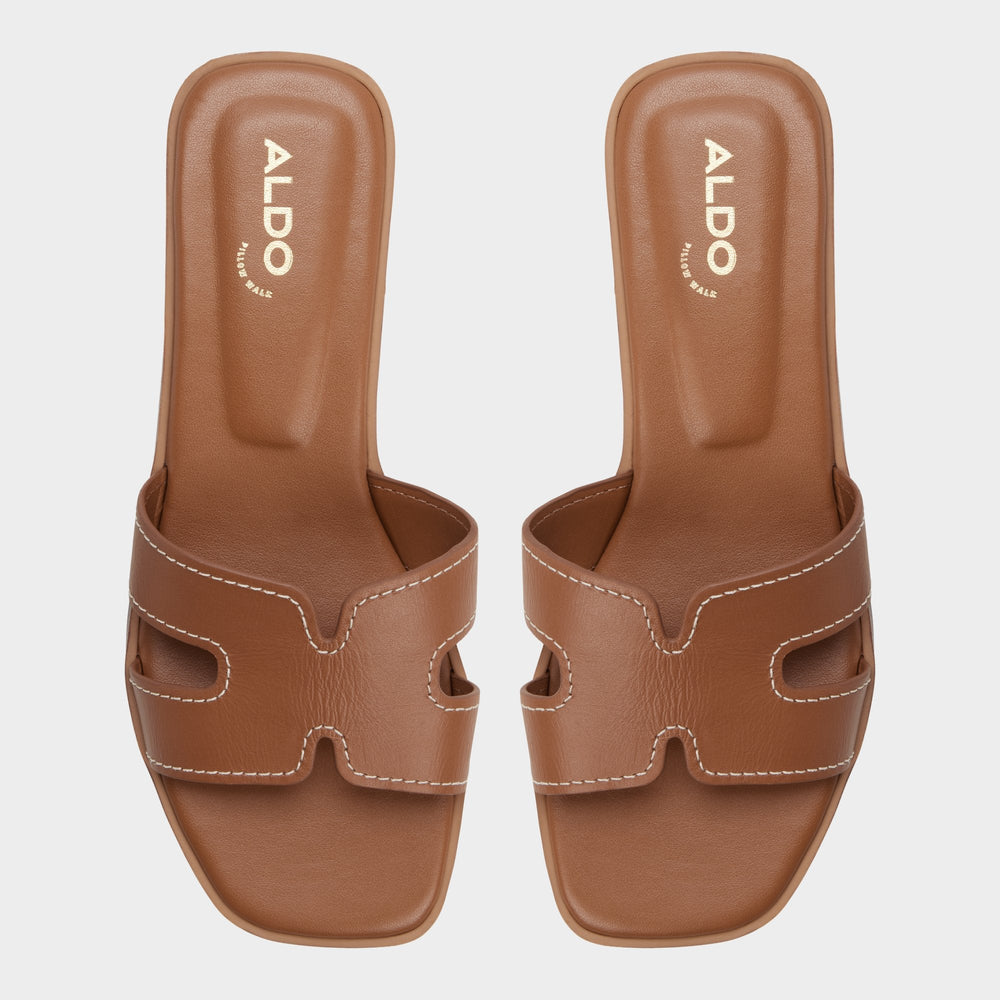 Aldo Itsandalb in Medium Brown - Slide sandal Women