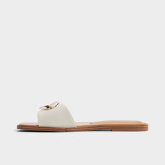 Aldo Biggin in White Bone - Slide sandal Women
