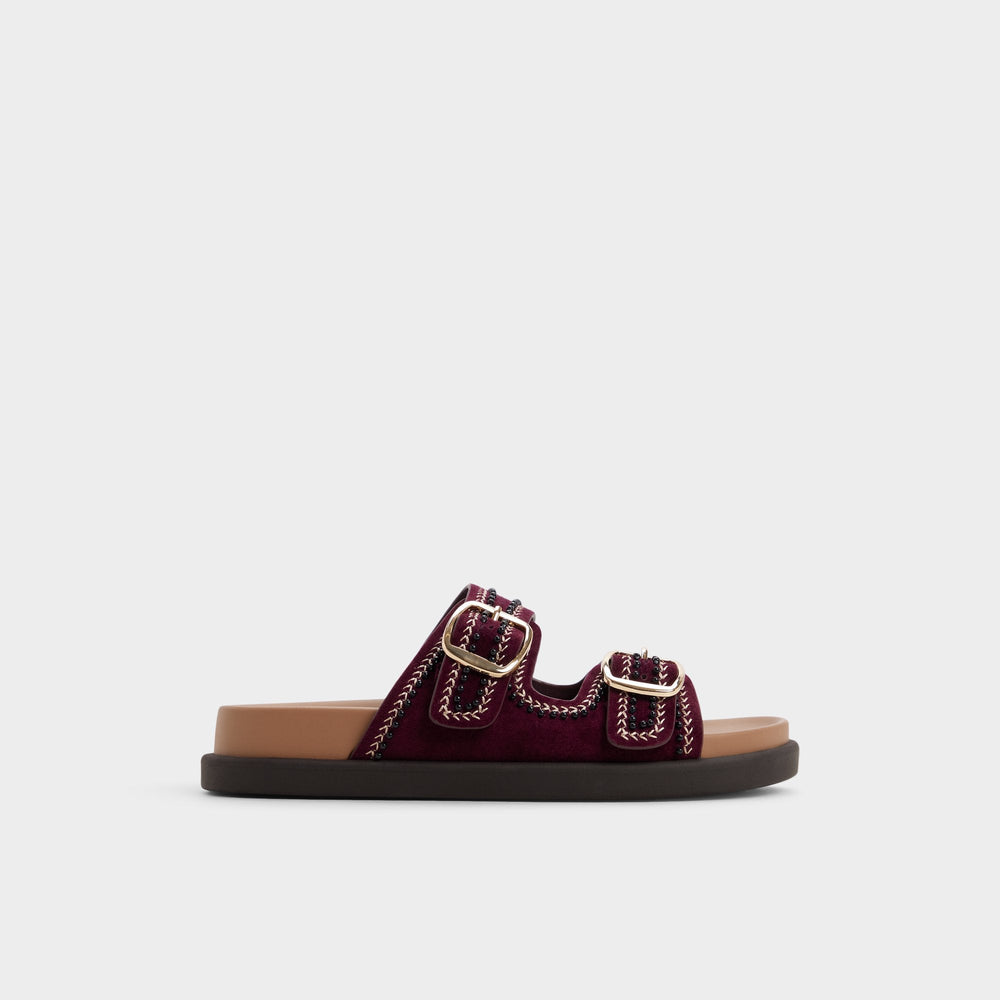 Aldo Bohochic in Bordo - Footbed sandal, Footbed sandal Women