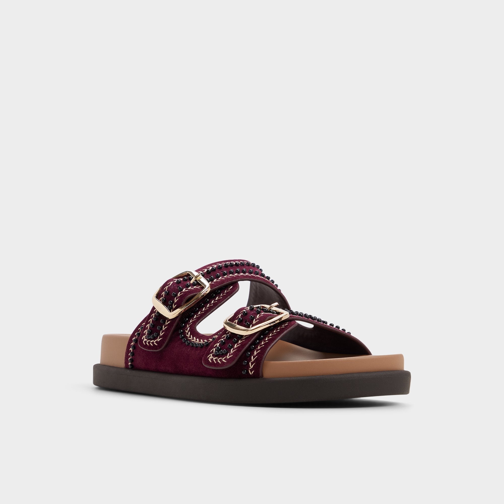 Aldo Bohochic in Bordo - Footbed sandal, Footbed sandal Women