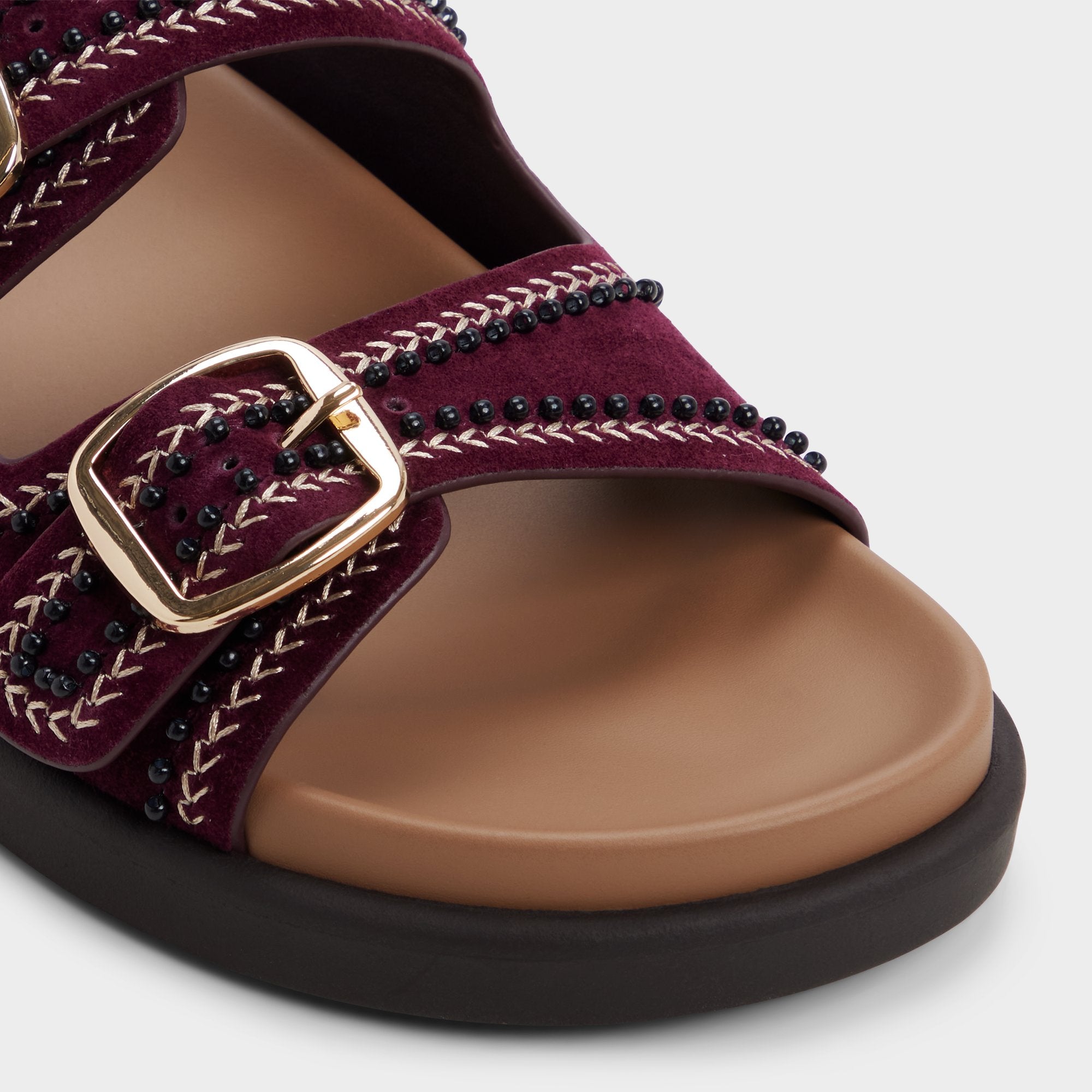 Aldo Bohochic in Bordo - Footbed sandal, Footbed sandal Women