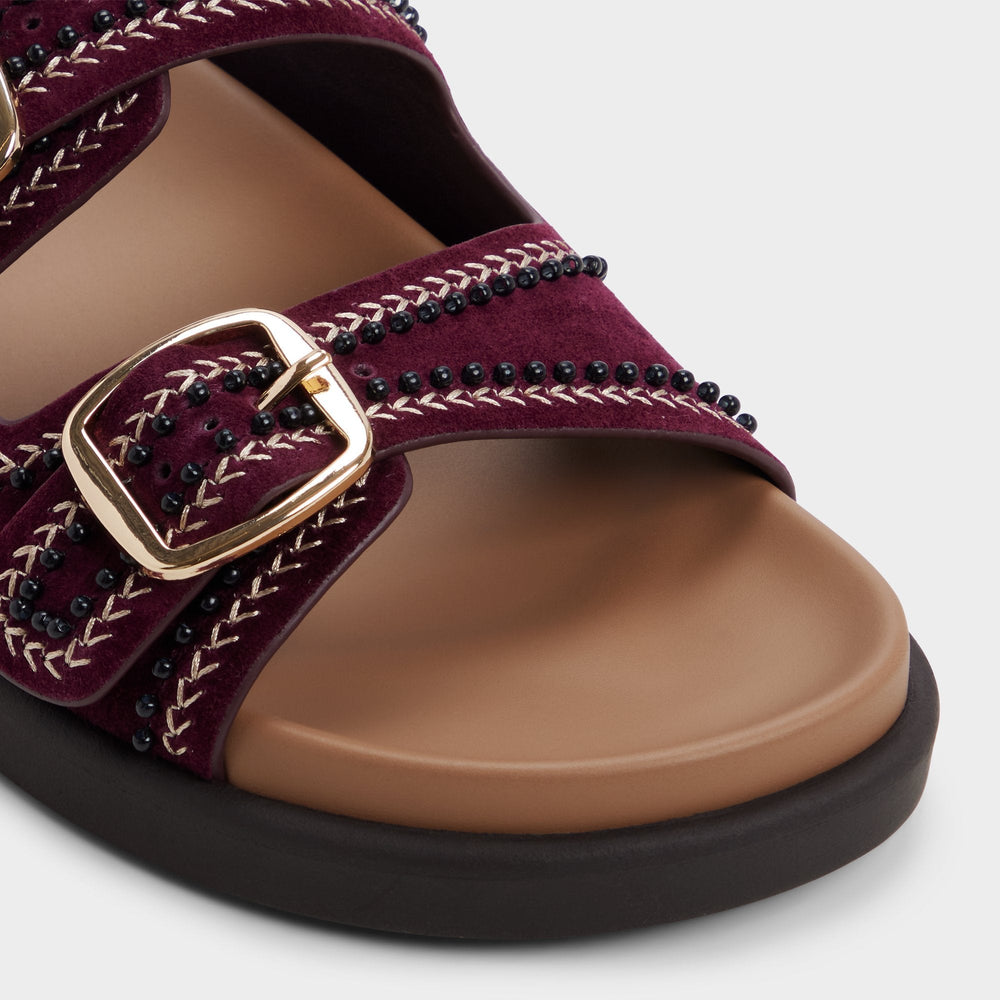 Aldo Bohochic in Bordo - Footbed sandal, Footbed sandal Women