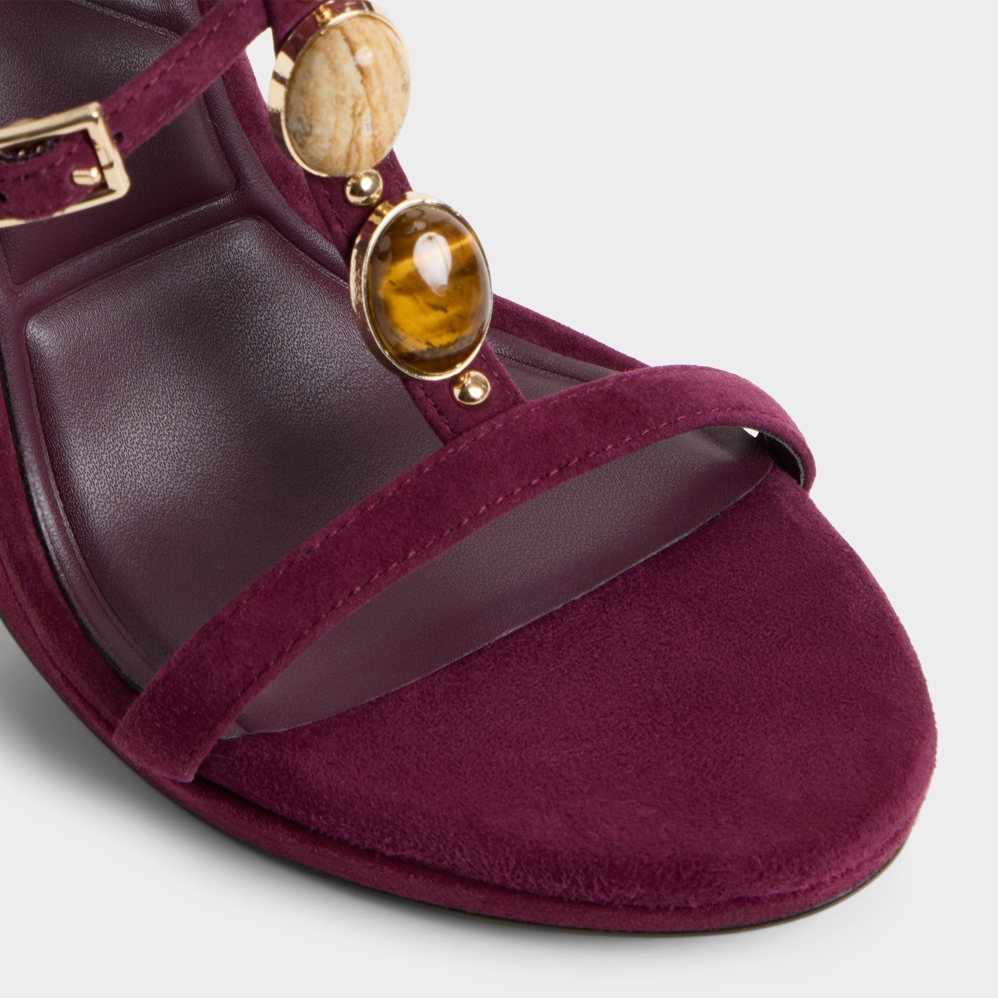 Aldo Opalia in Bordo - Strappy heeled sandal, Platform Women