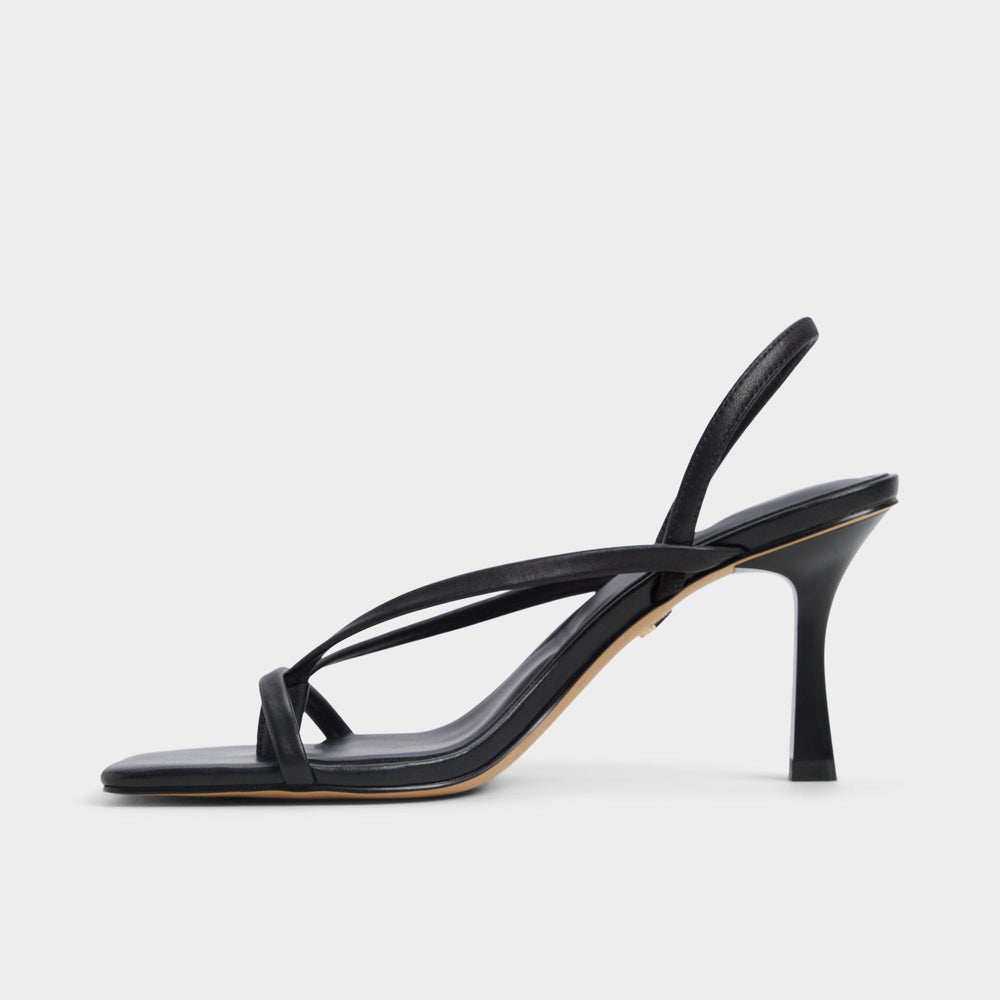 Aldo Riva Other Black Women's Strappy sandals - Sling back heeled sandal, Stiletto heel Women