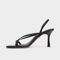 Aldo Riva Other Black Women's Strappy sandals - Sling back heeled sandal, Stiletto heel Women