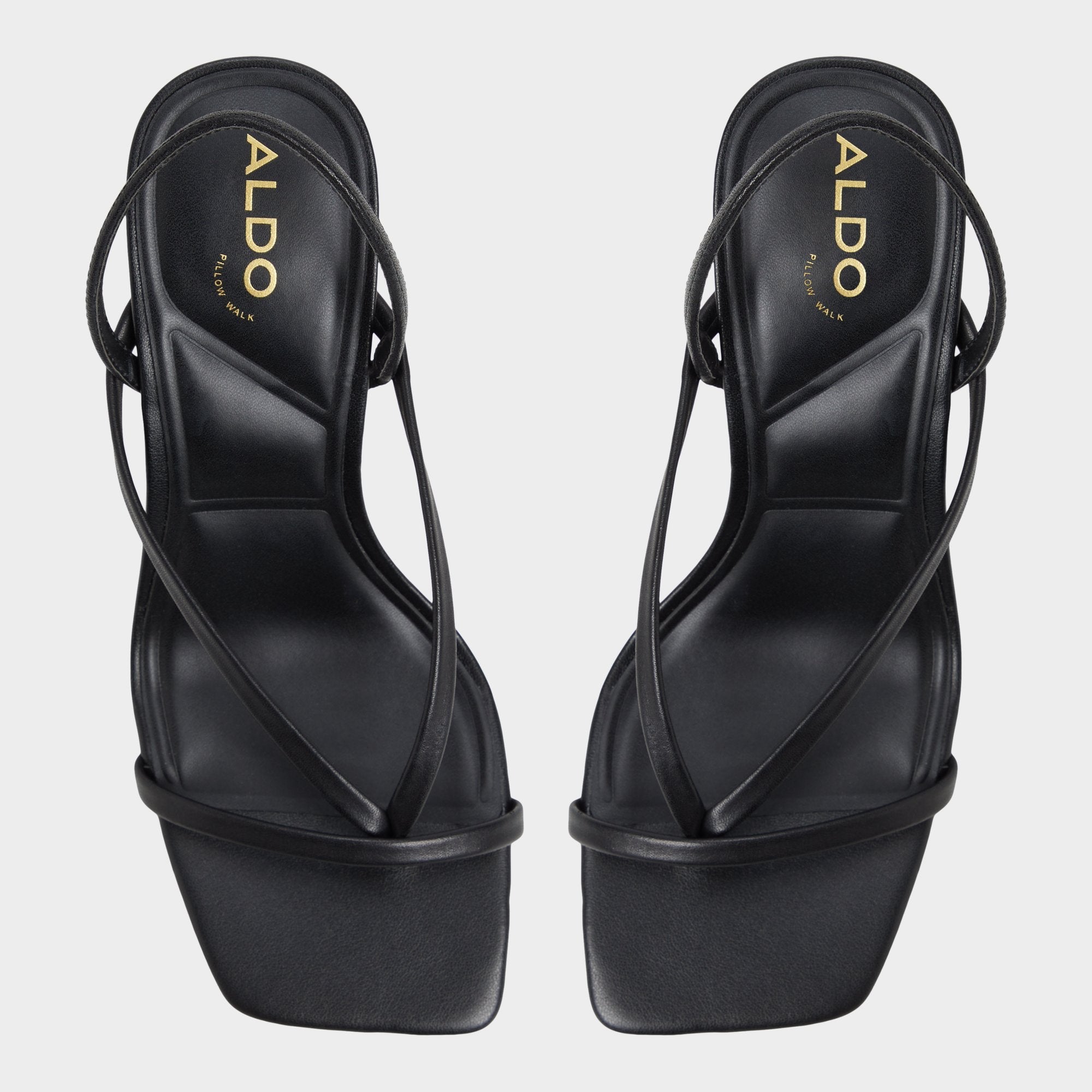 Aldo Riva Other Black Women's Strappy sandals - Sling back heeled sandal, Stiletto heel Women