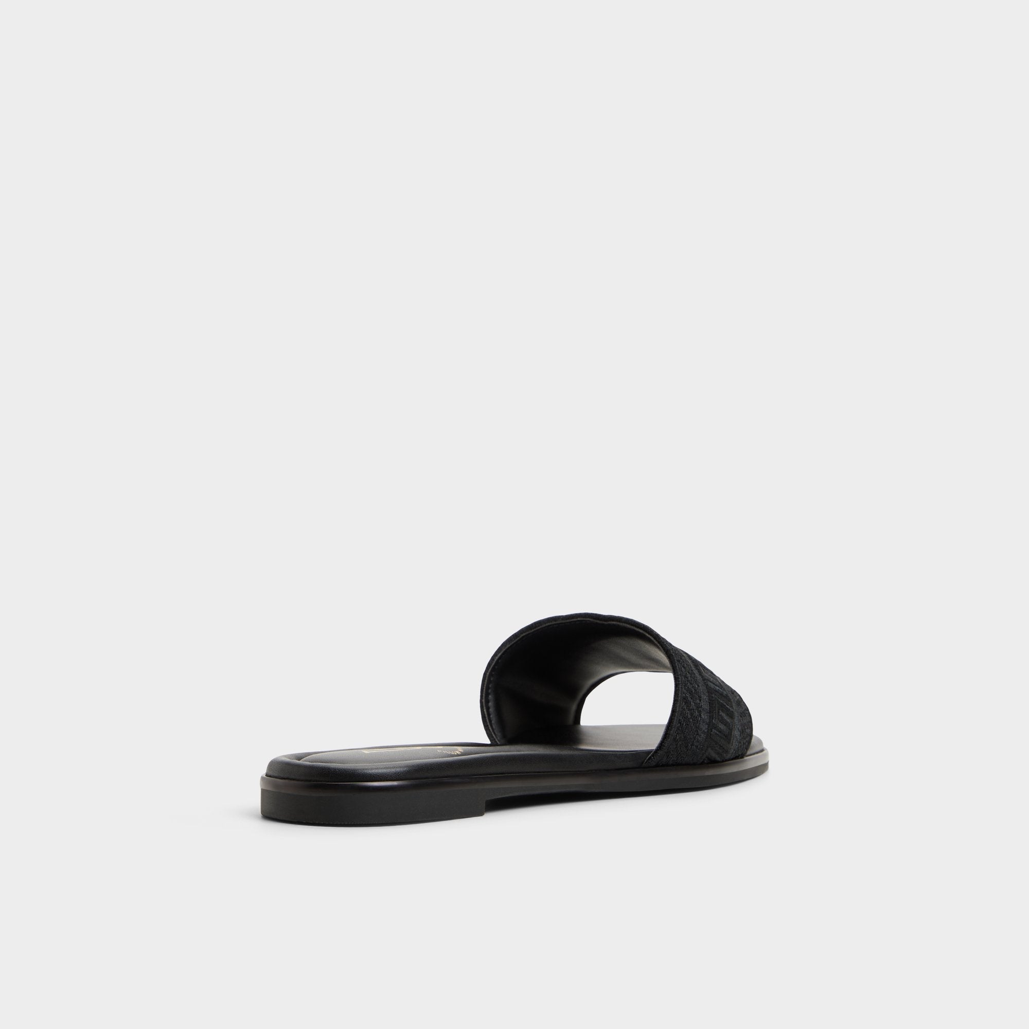 Aldo Oceania Black Women's Flats - Slide sandal Women