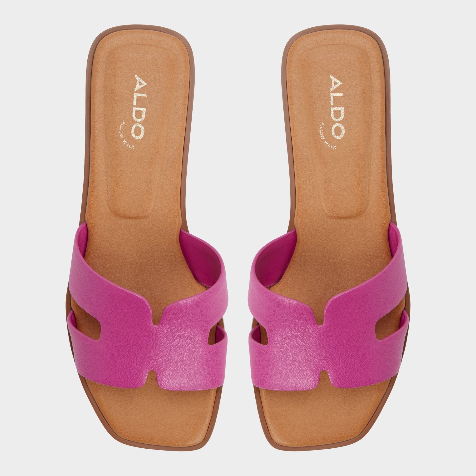 Aldo Itsandal in Dark Pink - Slide sandal Women