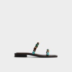 Aldo Sapphira in Dark Brown 14189967 - Slide sandal Women