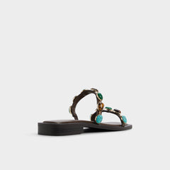 Aldo Sapphira in Dark Brown 14189967 - Slide sandal Women