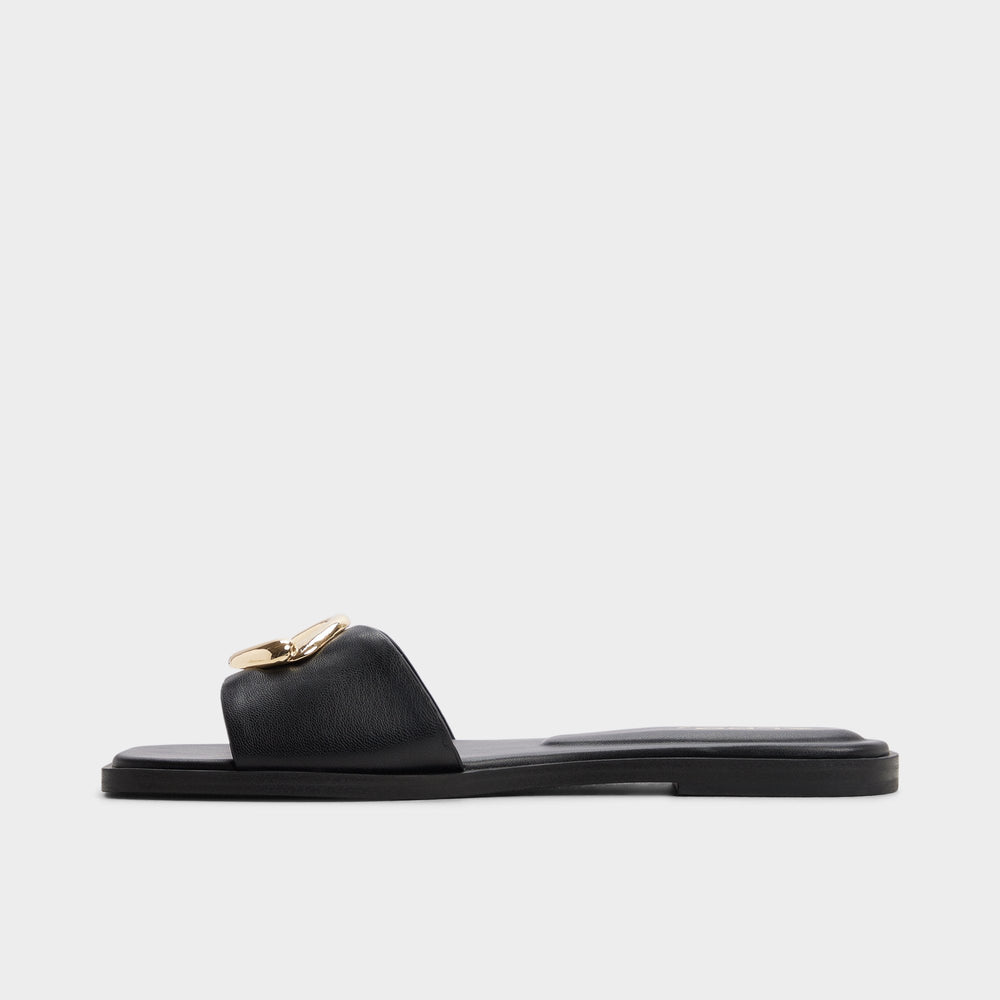 Aldo Biggin in Black - Slide sandal Women