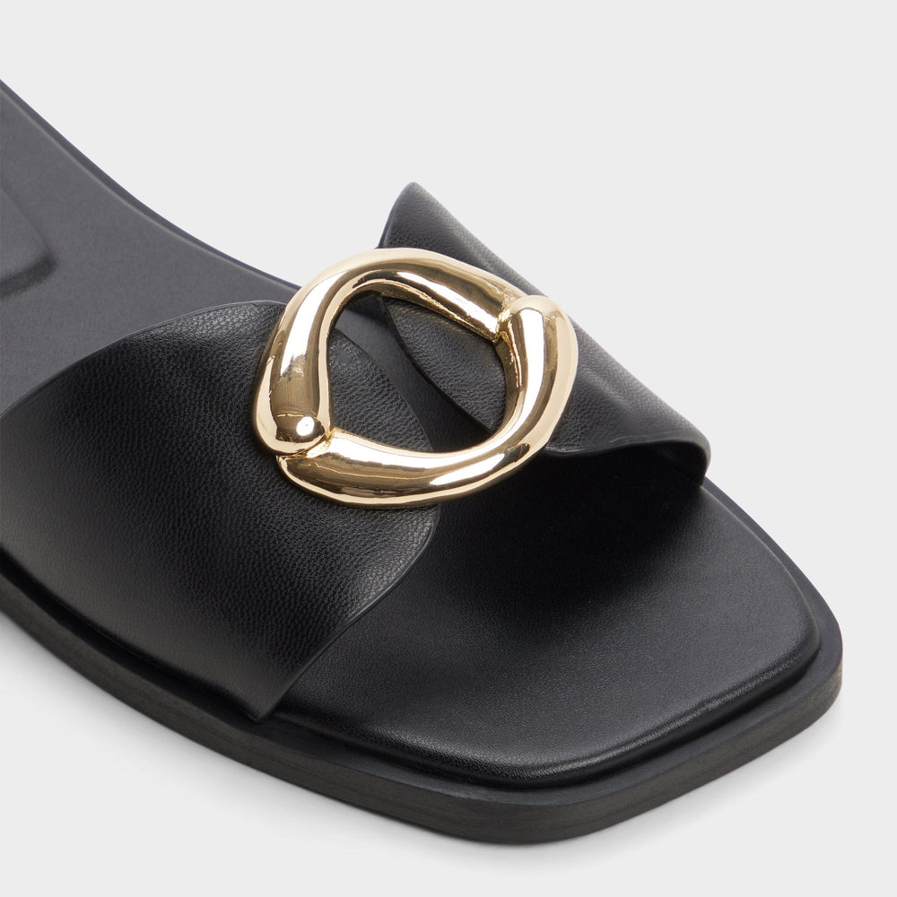 Aldo Biggin in Black - Slide sandal Women