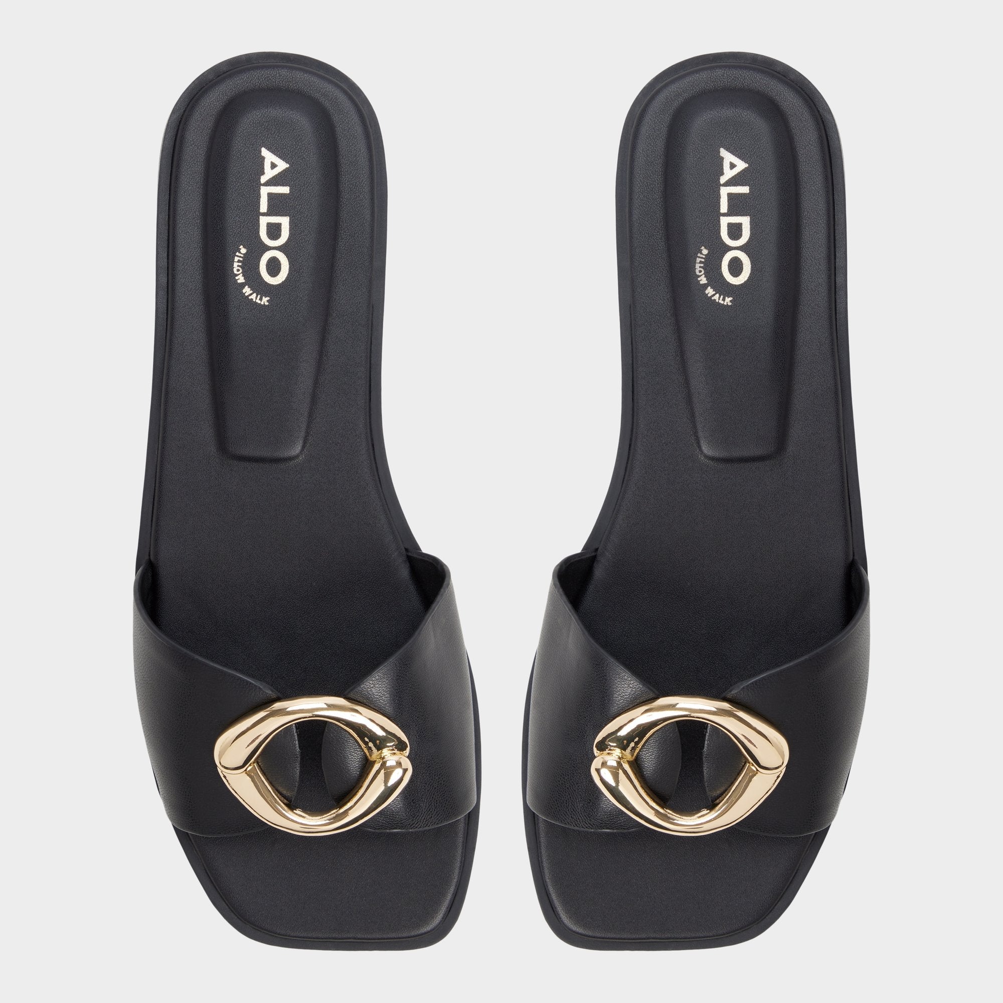 Aldo Biggin in Black - Slide sandal Women